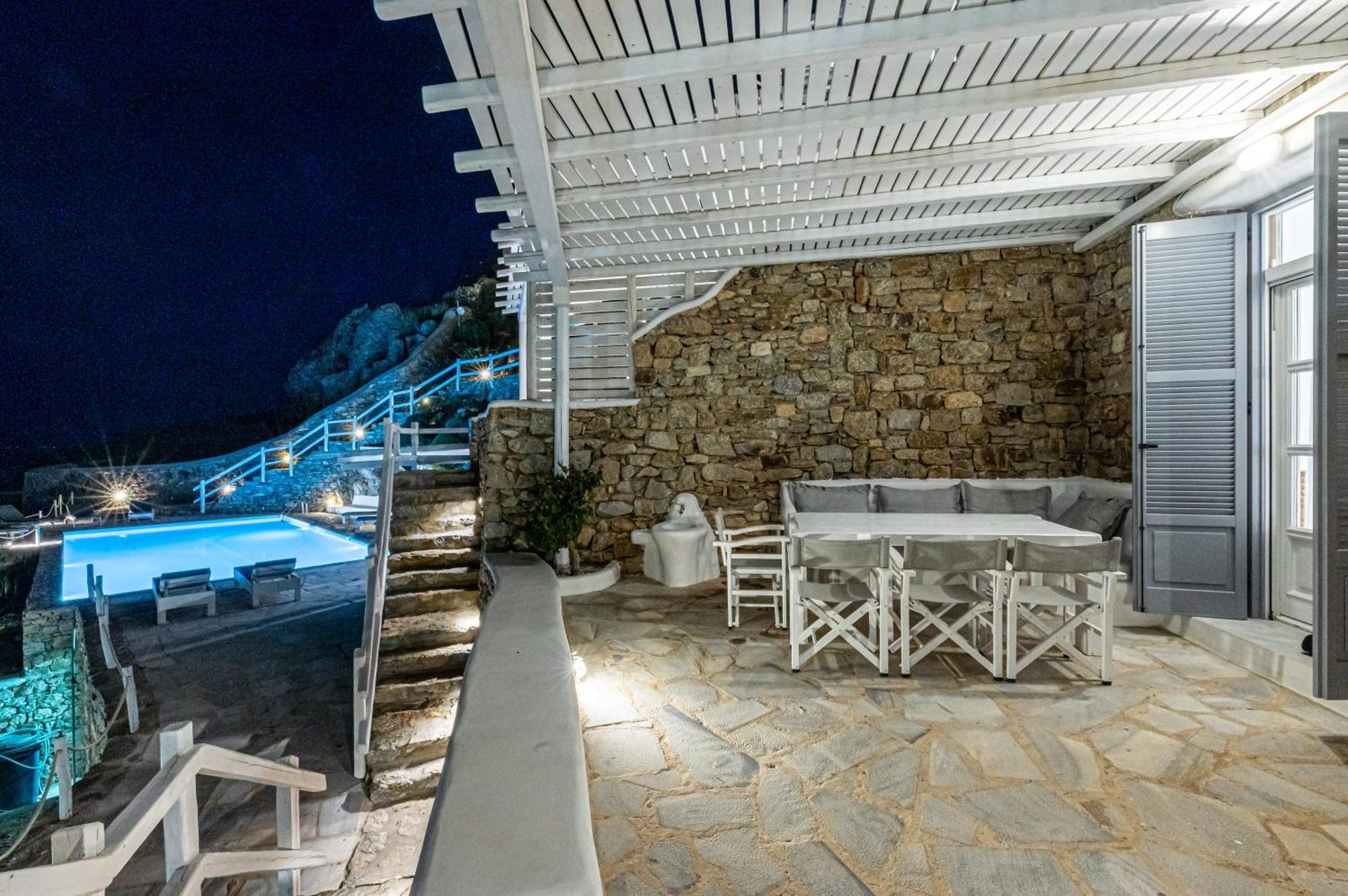 Villa Thelgo Mykonos Псароу Экстерьер фото